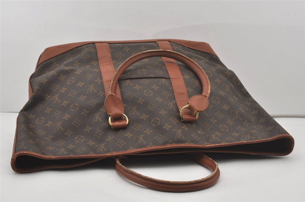 Auth Louis Vuitton Monogram Sac Weekend GM Vintage Tote Hand Bag M42420 LV 7267I