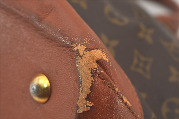 Auth Louis Vuitton Monogram Sac Weekend GM Vintage Tote Hand Bag M42420 LV 7267I