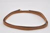 Authentic Louis Vuitton Leather Shoulder Strap Beige 48.8" LV 7269I