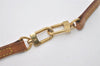 Authentic Louis Vuitton Leather Shoulder Strap Beige 48.8" LV 7269I