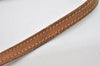 Authentic Louis Vuitton Leather Shoulder Strap Beige 48.8" LV 7269I