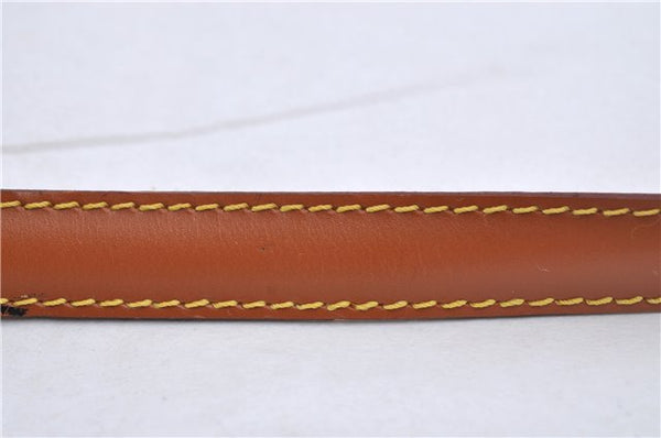 Authentic Louis Vuitton Leather Shoulder Strap Brown 40.2-47.2" LV 7270E