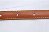 Authentic Louis Vuitton Leather Shoulder Strap Brown 40.2-47.2" LV 7270E