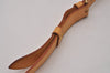 Authentic Louis Vuitton Leather Shoulder Strap Beige 35.8-42.9" LV 7270I