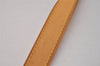 Authentic Louis Vuitton Leather Shoulder Strap Beige 35.8-42.9" LV 7270I