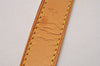 Authentic Louis Vuitton Leather Shoulder Strap Beige 35.8-42.9" LV 7270I