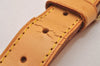 Authentic Louis Vuitton Leather Shoulder Strap Beige 35.8-42.9" LV 7270I