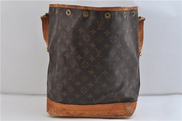 Authentic LOUIS VUITTON Monogram Noe Shoulder Bag Purse M42224 LV 7271C