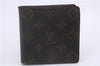 Authentic Louis Vuitton Monogram Long Bifold Wallet Purse Brown 3Set LV 7271D