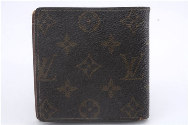 Authentic Louis Vuitton Monogram Long Bifold Wallet Purse Brown 3Set LV 7271D