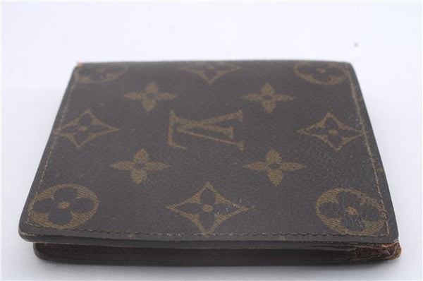 Authentic Louis Vuitton Monogram Long Bifold Wallet Purse Brown 3Set LV 7271D