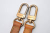 Authentic Louis Vuitton Leather Shoulder Strap Beige LV 7271I