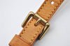 Authentic Louis Vuitton Leather Shoulder Strap Beige LV 7271I