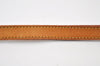 Authentic Louis Vuitton Leather Shoulder Strap Beige LV 7271I