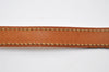 Authentic Louis Vuitton Leather Shoulder Strap Beige LV 7271I