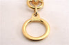 Authentic Louis Vuitton Charm Key Chain Anokre Gold M62694 LV 7272E