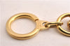 Authentic Louis Vuitton Charm Key Chain Anokre Gold M62694 LV 7272E