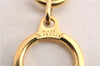 Authentic Louis Vuitton Charm Key Chain Anokre Gold M62694 LV 7272E