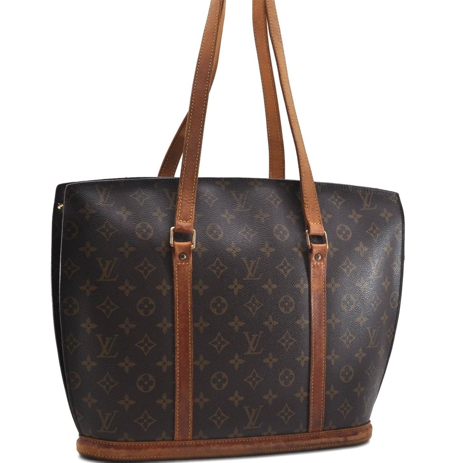 Authentic LOUIS VUITTON Monogram Babylone Shoulder Tote Bag M51102 LV 7273C