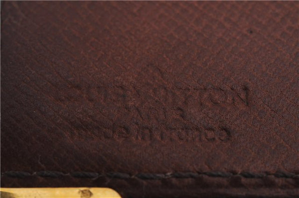 Auth Louis Vuitton Monogram Porte Valeurs Cartes Credit Wallet Old Model 7273D