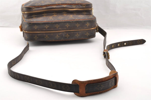 Authentic Louis Vuitton Monogram Nile Shoulder Cross Body Bag M45244 Junk 7273I