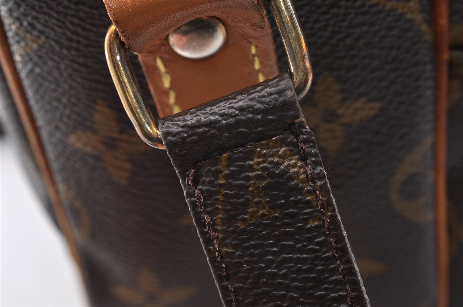 Authentic Louis Vuitton Monogram Nile Shoulder Cross Body Bag M45244 Junk 7273I