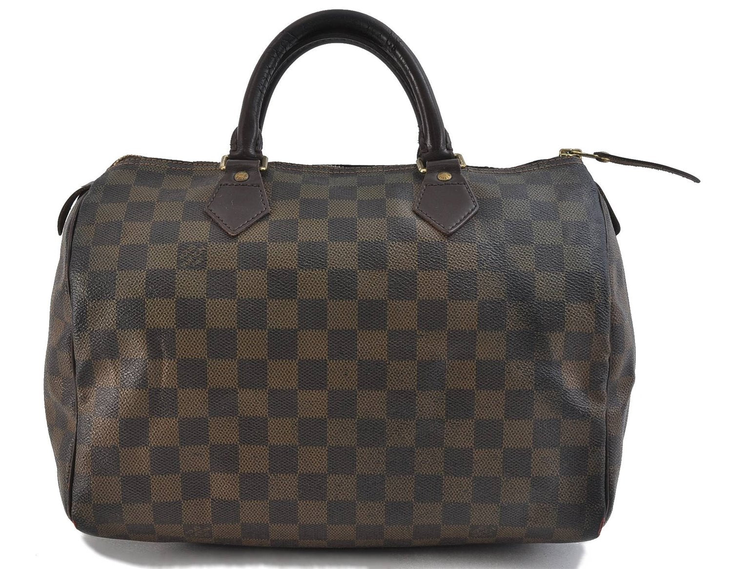 Authentic LOUIS VUITTON Damier Speedy 30 Hand Bag N41364 LV 7274C