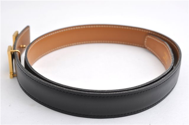 Authentic HERMES Mini Constance Leather Belt Size 65cm 25.6