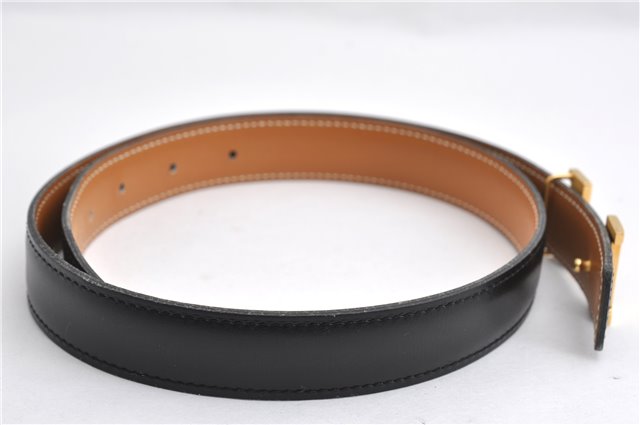 Authentic HERMES Mini Constance Leather Belt Size 65cm 25.6