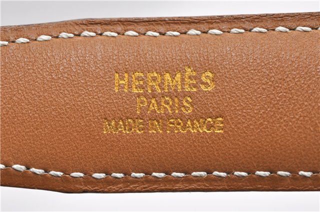 Authentic HERMES Mini Constance Leather Belt Size 65cm 25.6