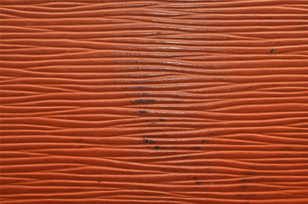 Authentic Louis Vuitton Epi Pochette Homme Clutch Hand Bag Brown M52528 LV 7276I