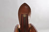 Authentic Louis Vuitton Epi Pochette Homme Clutch Hand Bag Brown M52528 LV 7276I