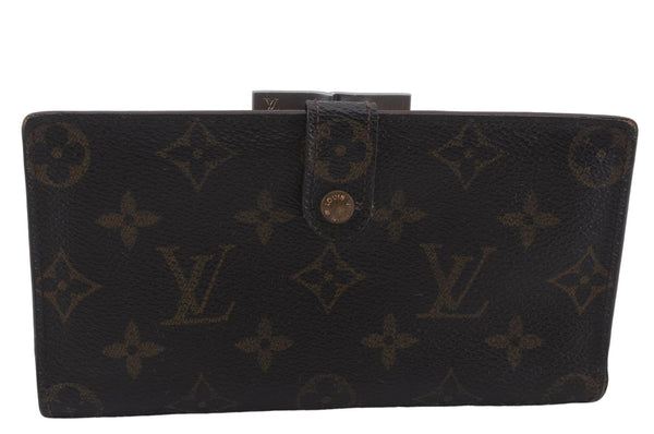 Authentic Louis Vuitton Monogram Continental Clutch Wallet T61217 LV 7277D