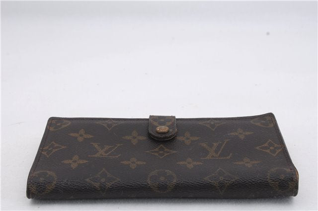 Authentic Louis Vuitton Monogram Continental Clutch Wallet T61217 LV 7277D