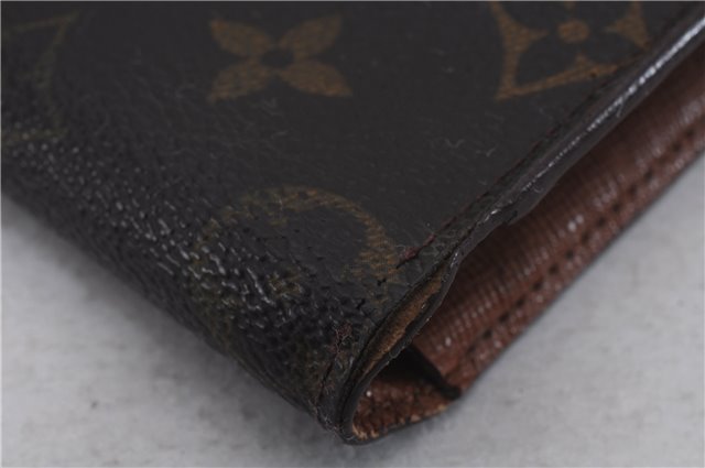 Authentic Louis Vuitton Monogram Continental Clutch Wallet T61217 LV 7277D