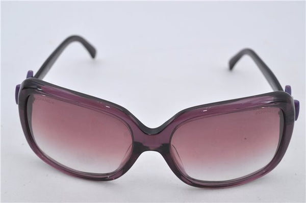 Authentic CHANEL Sunglasses Ribbon CoCo Mark Plastic RAP4829AA Purple 7277E