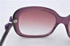 Authentic CHANEL Sunglasses Ribbon CoCo Mark Plastic RAP4829AA Purple 7277E