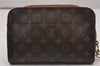 Authentic Louis Vuitton Monogram Orsay Clutch Hand Bag Purse M51790 LV 7277I