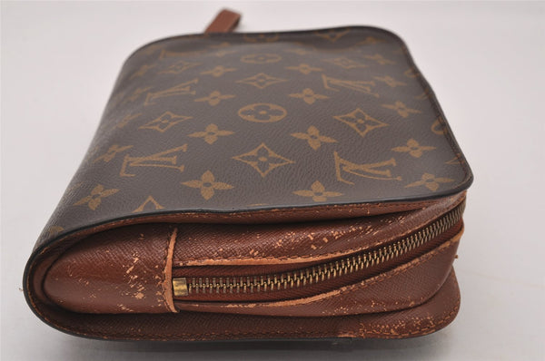 Authentic Louis Vuitton Monogram Orsay Clutch Hand Bag Purse M51790 LV 7277I