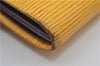 Auth Louis Vuitton Epi Pochette Porte Monnaie Credit Wallet M63579 Yellow 7278D