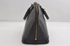 Authentic Louis Vuitton Epi Alma PM Hand Bag Black M40302 LV 7278I