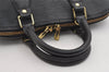 Authentic Louis Vuitton Epi Alma PM Hand Bag Black M40302 LV 7278I