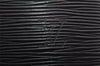 Authentic Louis Vuitton Epi Alma PM Hand Bag Black M40302 LV 7278I
