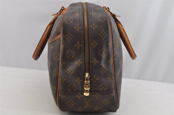 Authentic Louis Vuitton Monogram Deauville Hand Bag M47270 LV 7279I