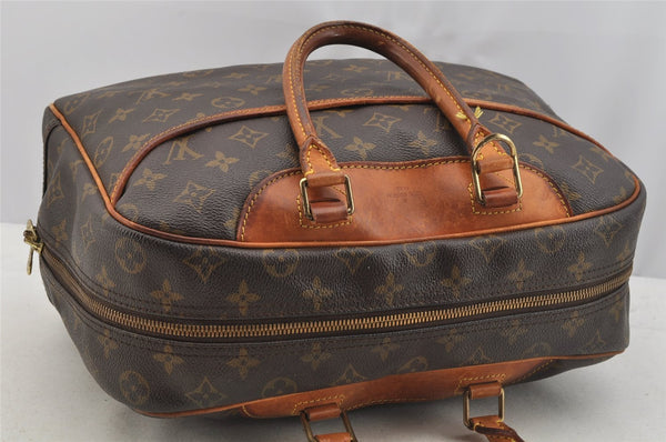 Authentic Louis Vuitton Monogram Deauville Hand Bag M47270 LV 7279I