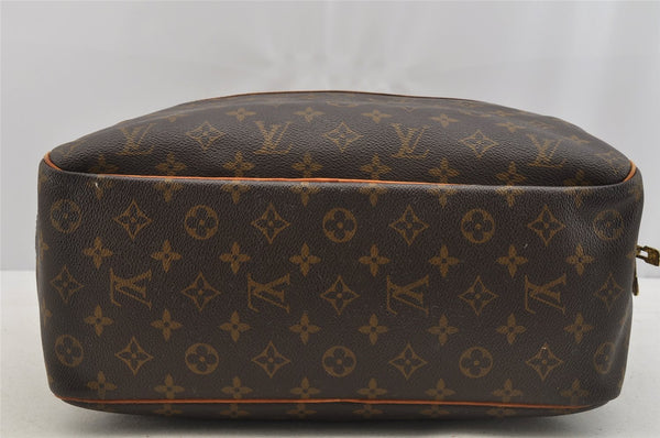Authentic Louis Vuitton Monogram Deauville Hand Bag M47270 LV 7279I