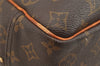 Authentic Louis Vuitton Monogram Deauville Hand Bag M47270 LV 7279I