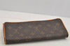 Authentic Louis Vuitton Monogram Pochette Twin GM Shoulder Bag M51852 LV 7280I