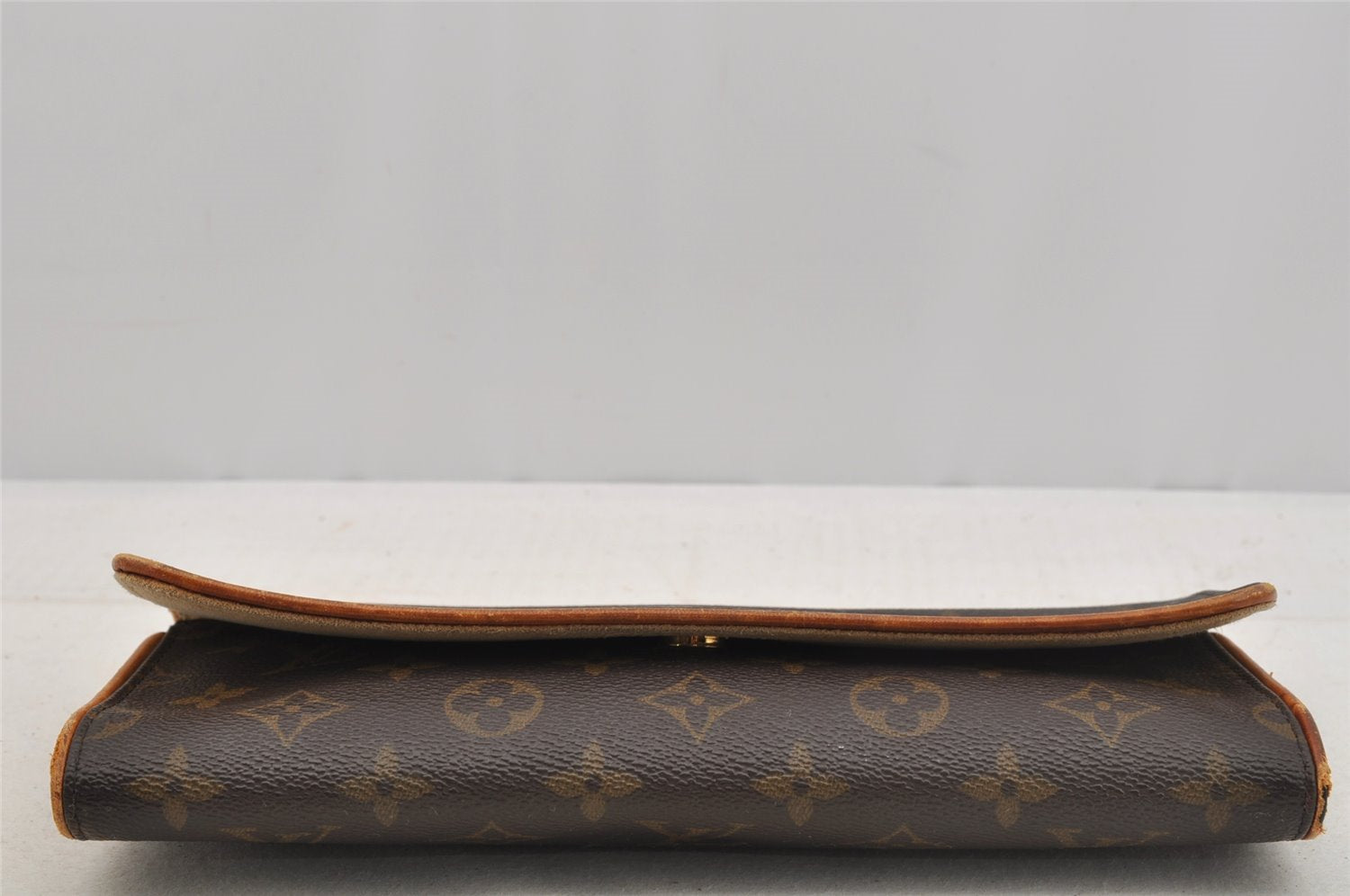 Authentic Louis Vuitton Monogram Pochette Twin GM Shoulder Bag M51852 LV 7280I