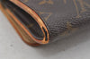 Authentic Louis Vuitton Monogram Pochette Twin GM Shoulder Bag M51852 LV 7280I